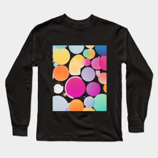 colorful circles design Long Sleeve T-Shirt